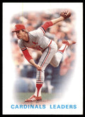 1986 Topps Baseball Card Cardinals Leaders: Bob Forsch A St. Louis Cardinals #66
