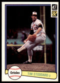 1982 Donruss Baseball Card Tim Stoddard B Baltimore Orioles #131