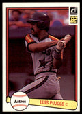1982 Donruss Baseball Card Luis Pujols Houston Astros #576