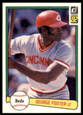 1982 Donruss Baseball Card George Foster Cincinnati Reds #274