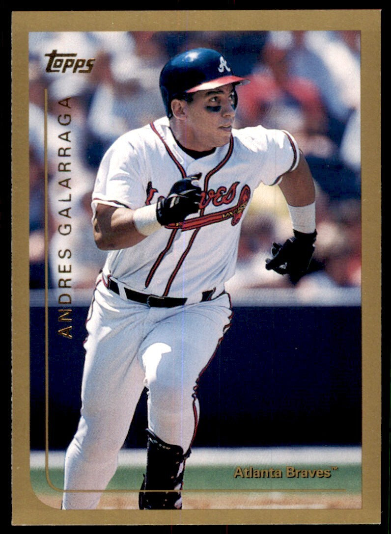 1999 Topps Andres Galarraga Baseball Card A Atlanta Braves #2