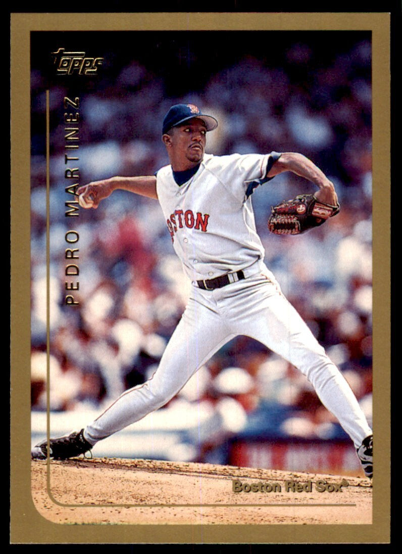 1999 Topps Baseball Card Pedro Martinez A Boston Red Sox #95