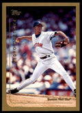 1999 Topps Baseball Card Pedro Martinez A Boston Red Sox #95