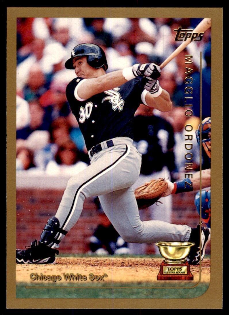 1999 Topps Baseball Card Magglio Ordonez A Chicago White Sox #155