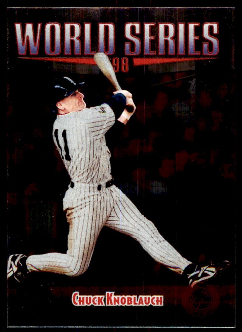 1999 Topps Baseball Card Chuck Knoblauch New York Yankees #234