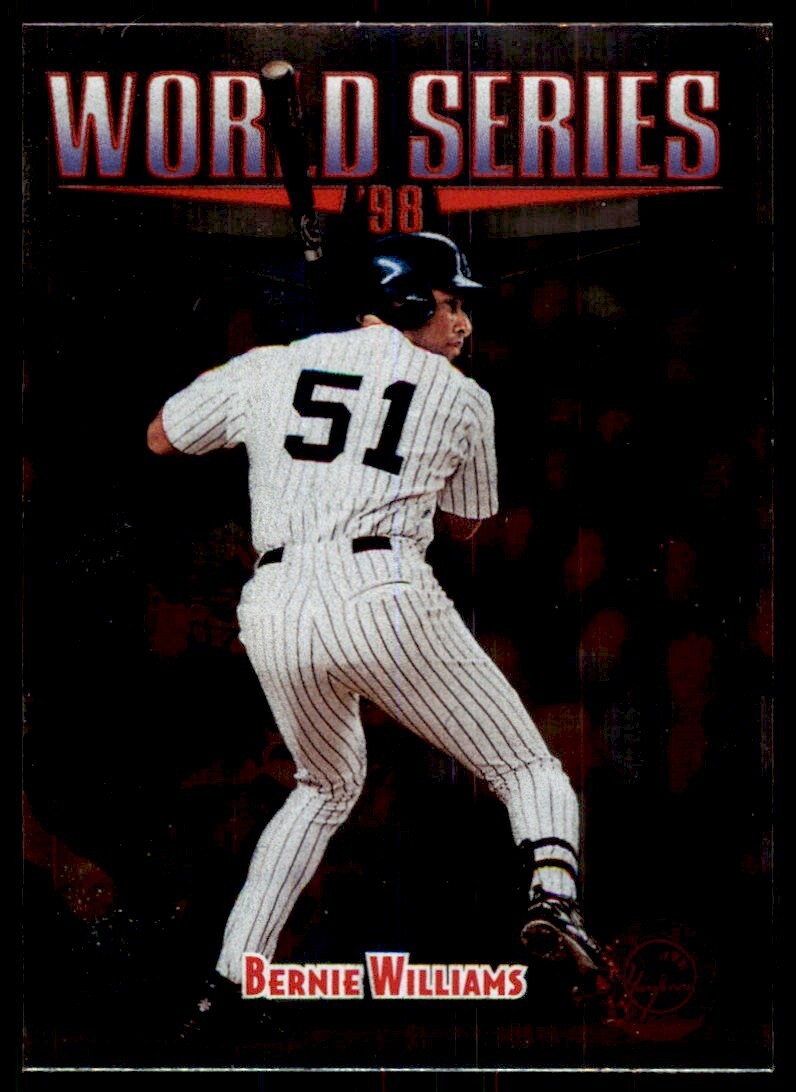 1999 Topps Baseball Card Bernie Williams New York Yankees #235