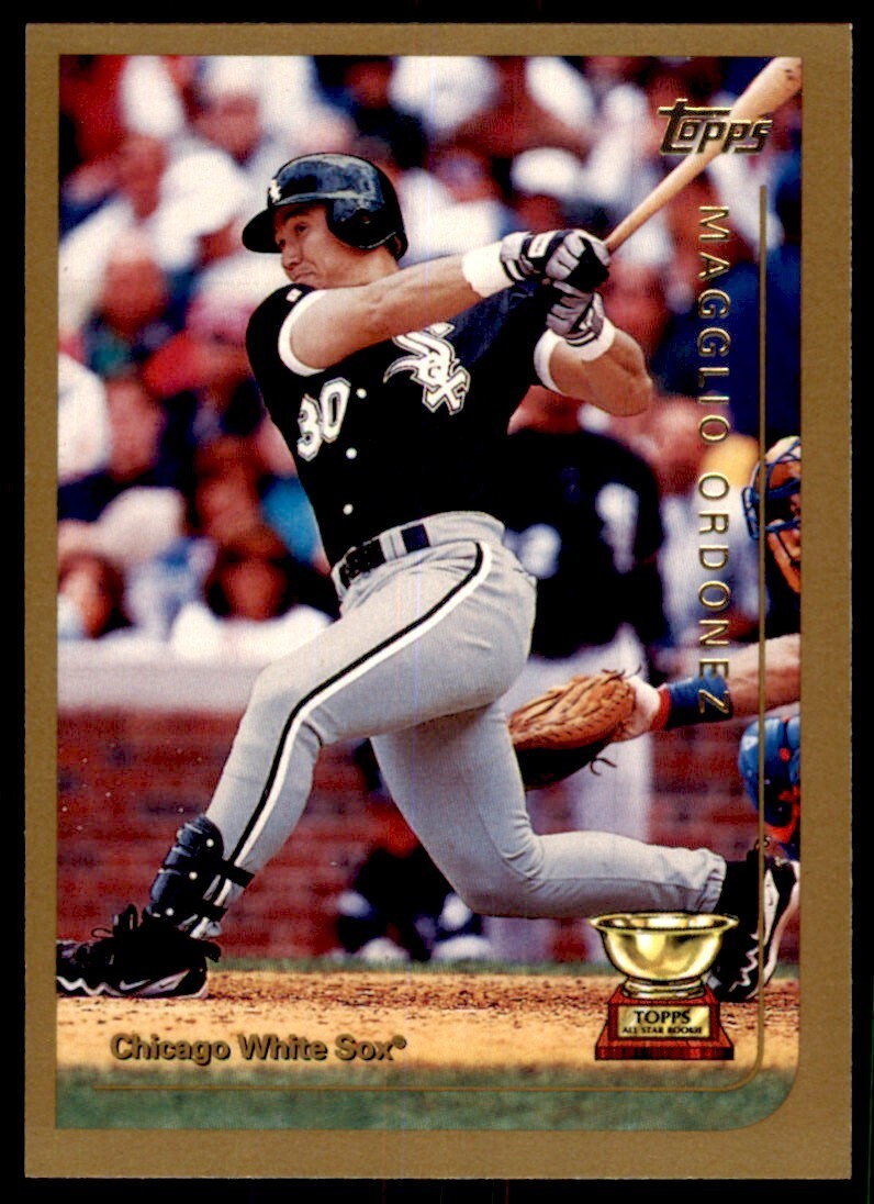 1999 Topps Baseball Card Magglio Ordonez Chicago White Sox #155