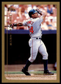 1999 Topps Baseball Card Manny Ramirez A Cleveland Indians #15