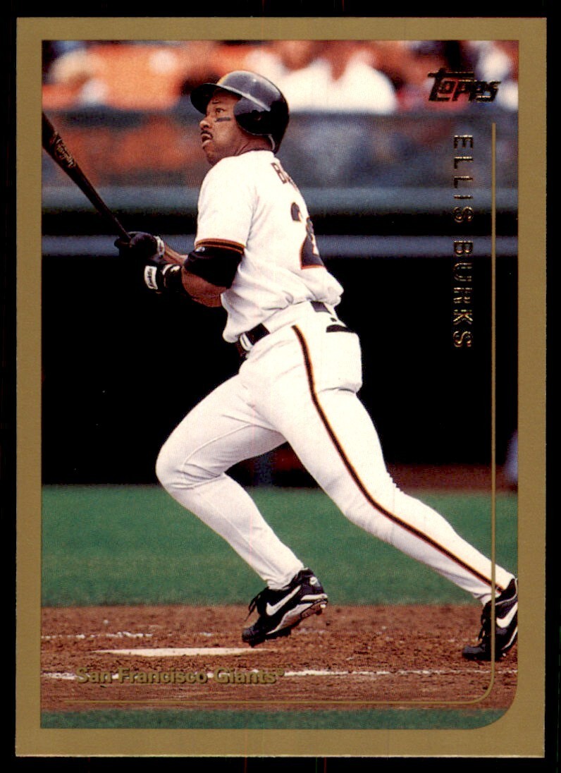 1999 Topps Baseball Card Ellis Burks AA San Francisco Giants #251