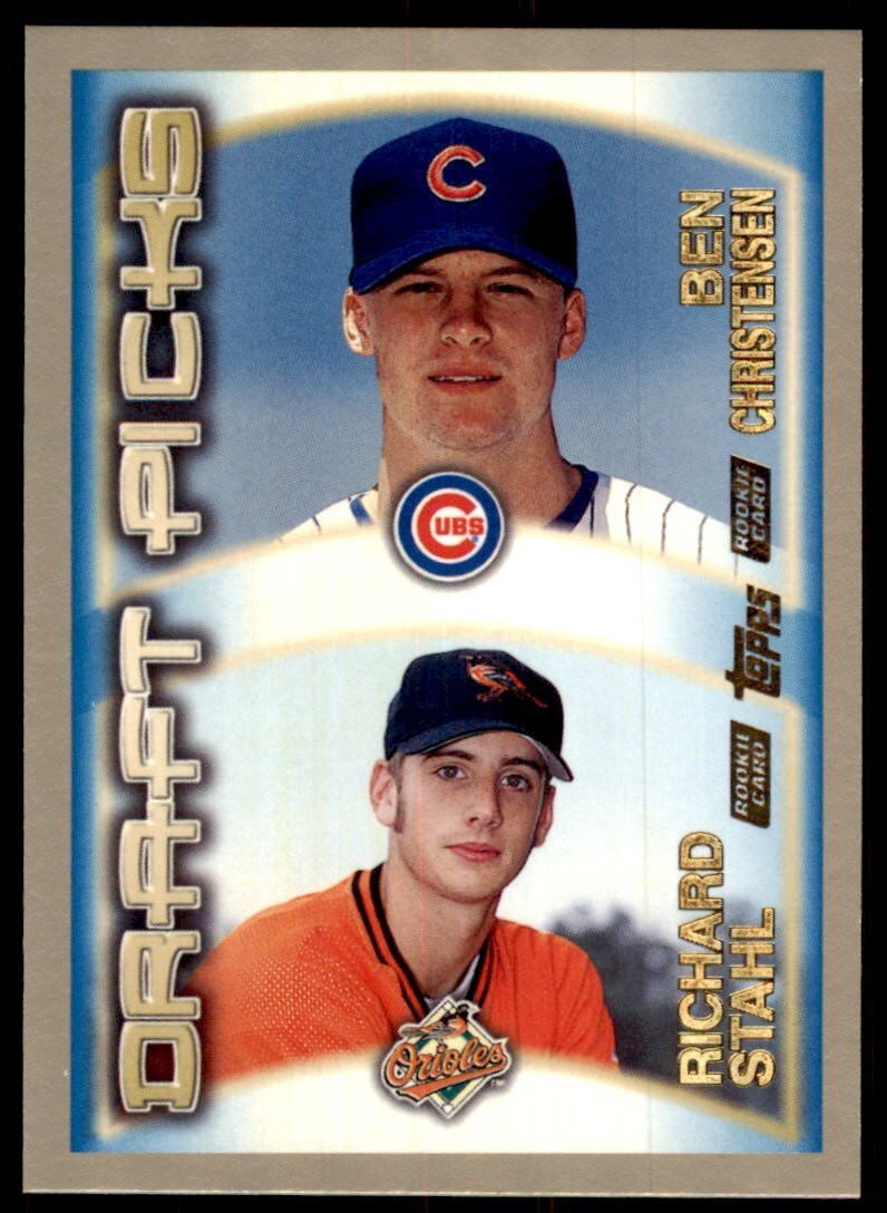 2000 Topps Baseball Card Ben Christensen/Richard Stahl #450