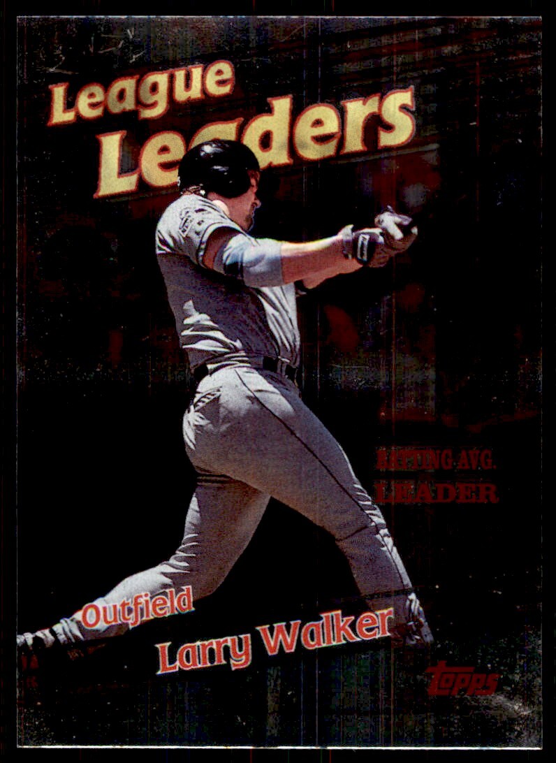 1999 Topps Baseball Card Larry Walker J Colorado Rockies #221