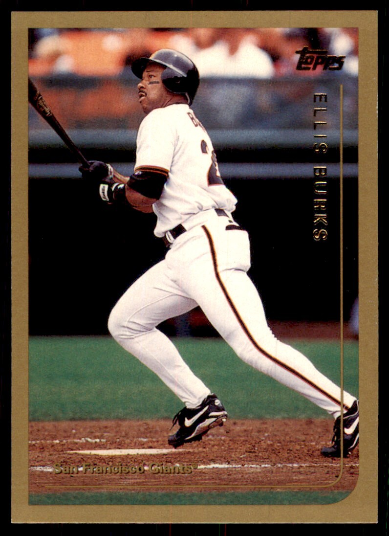 1999 Topps Baseball Card Ellis Burks H San Francisco Giants #251