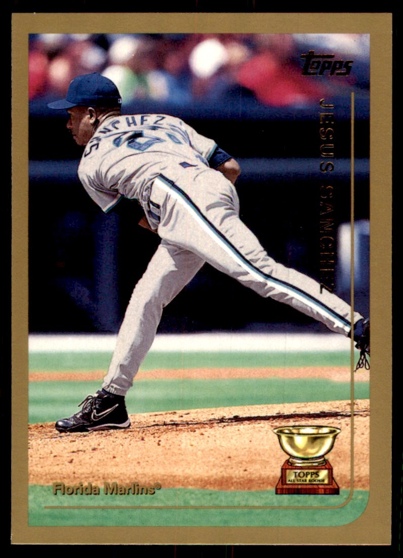 1999 Topps Baseball Card Jesus Sanchez H Florida Marlins #419
