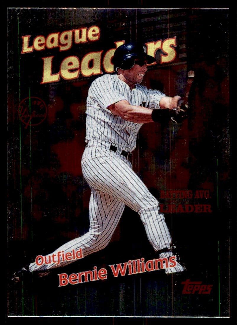 1999 Topps Baseball Card Bernie Williams I New York Yankees #222