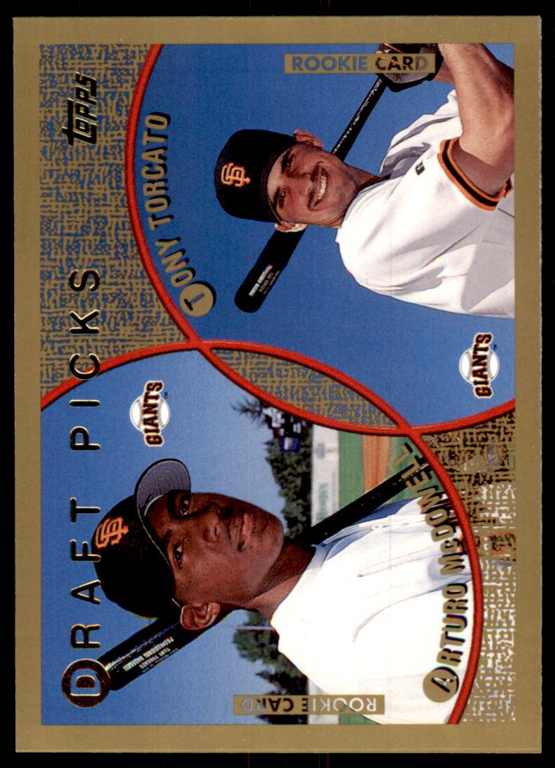 1999 Topps Jason Tyner/Josh McKinley Rookie Baseball Card A #215