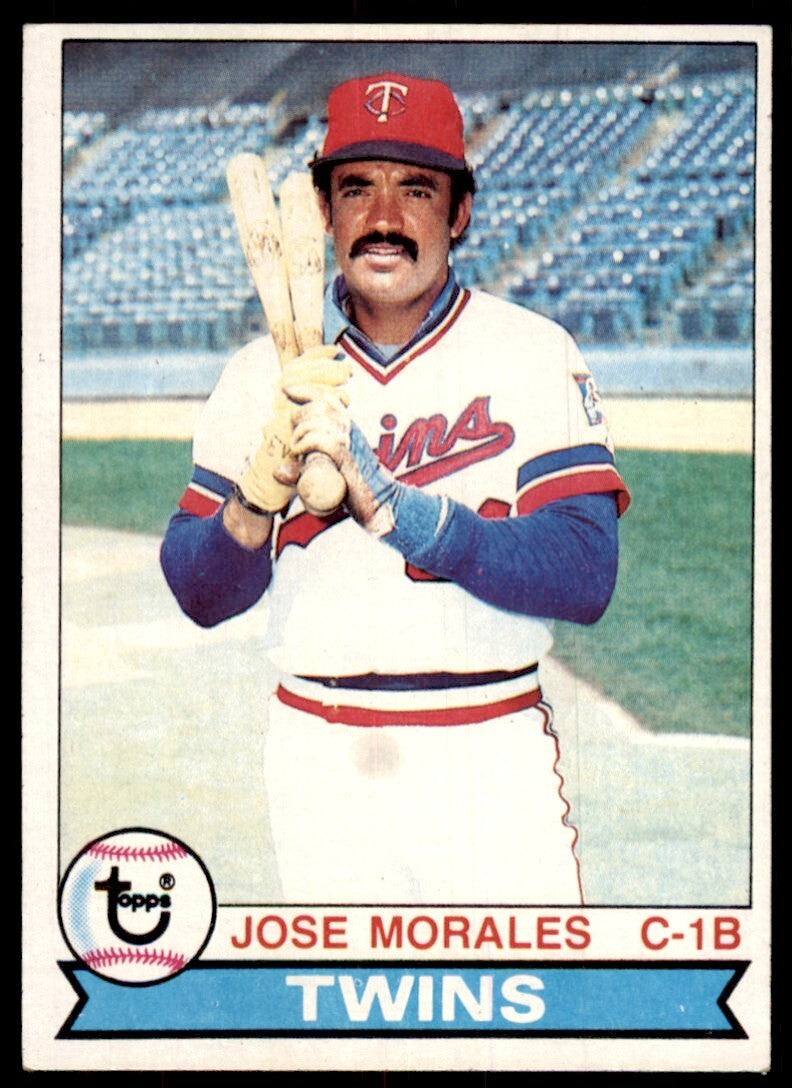 1979 Topps Baseball Card Jose Morales Minnesota Twins #552