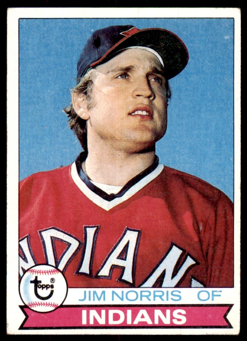 1979 Topps Baseball Card Jim Norris A Cleveland Indians #611