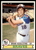 1979 Topps Baseball Card Brian Asselstine B Atlanta Braves #529