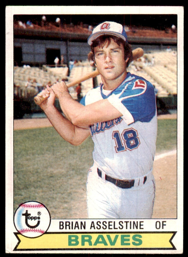 1979 Topps Baseball Card Brian Asselstine C Atlanta Braves #529