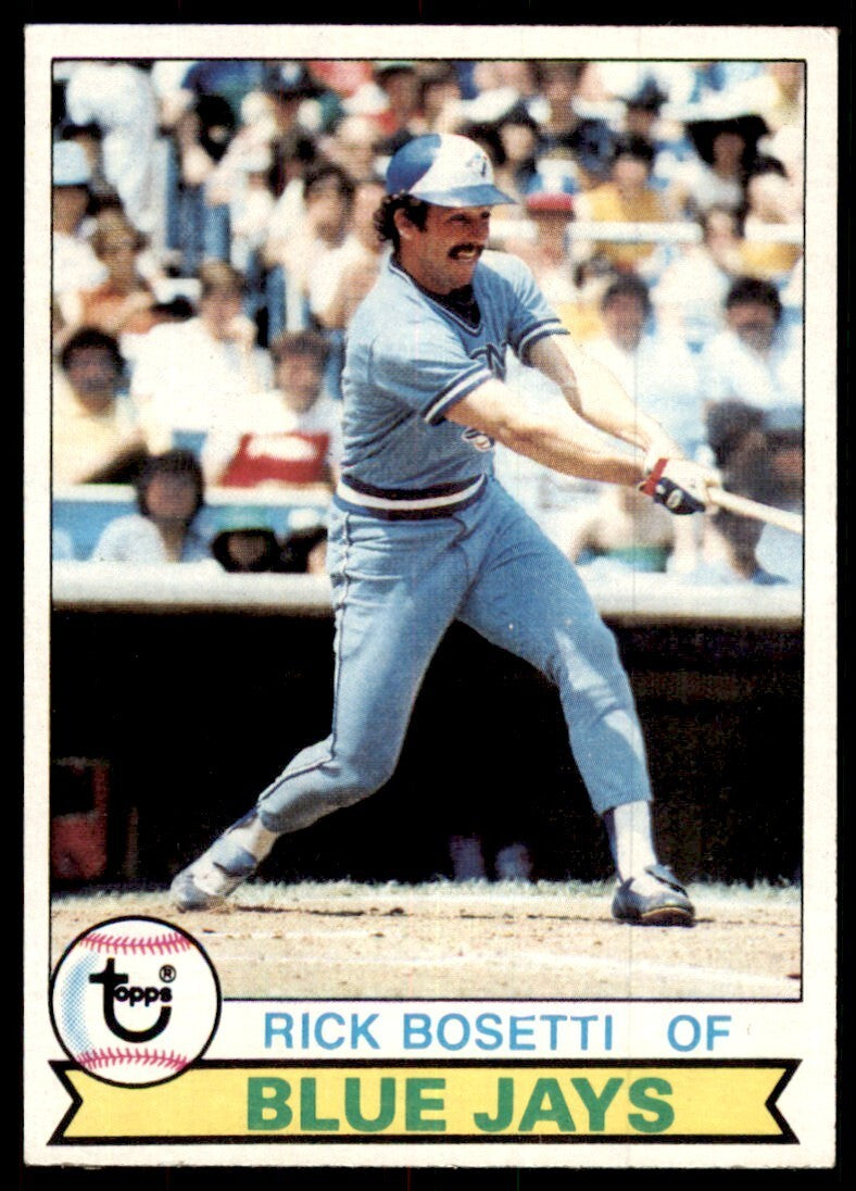 1979 Topps Baseball Card Rick Bosetti A Toronto Blue Jays #542