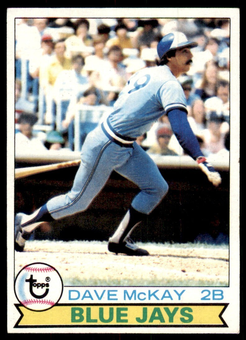 1979 Topps Baseball Card Dave McKay B Toronto Blue Jays #608