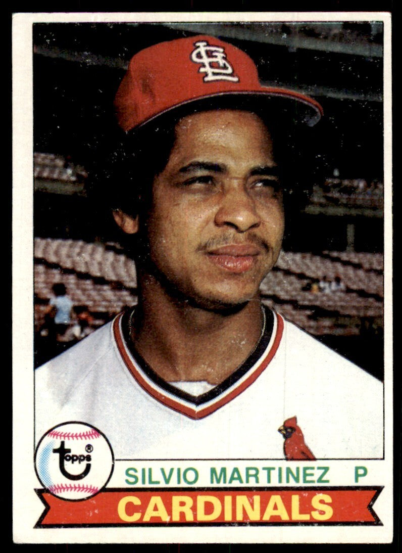 1979 Topps Baseball Card Silvio Martinez Rookie St. Louis Cardinals #609
