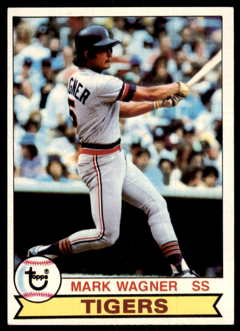 1979 Topps Baseball Card Mark Wagner Detroit Tigers #598