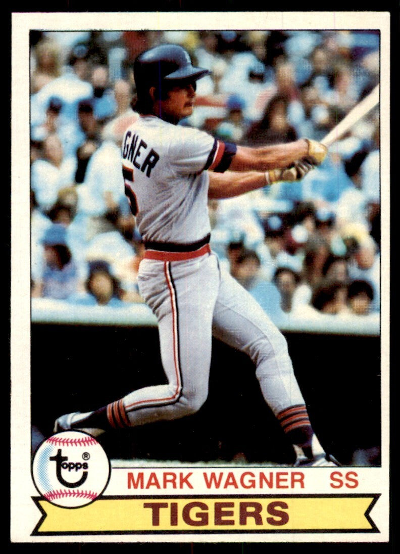 1979 Topps Baseball Card Mark Wagner C Detroit Tigers #598