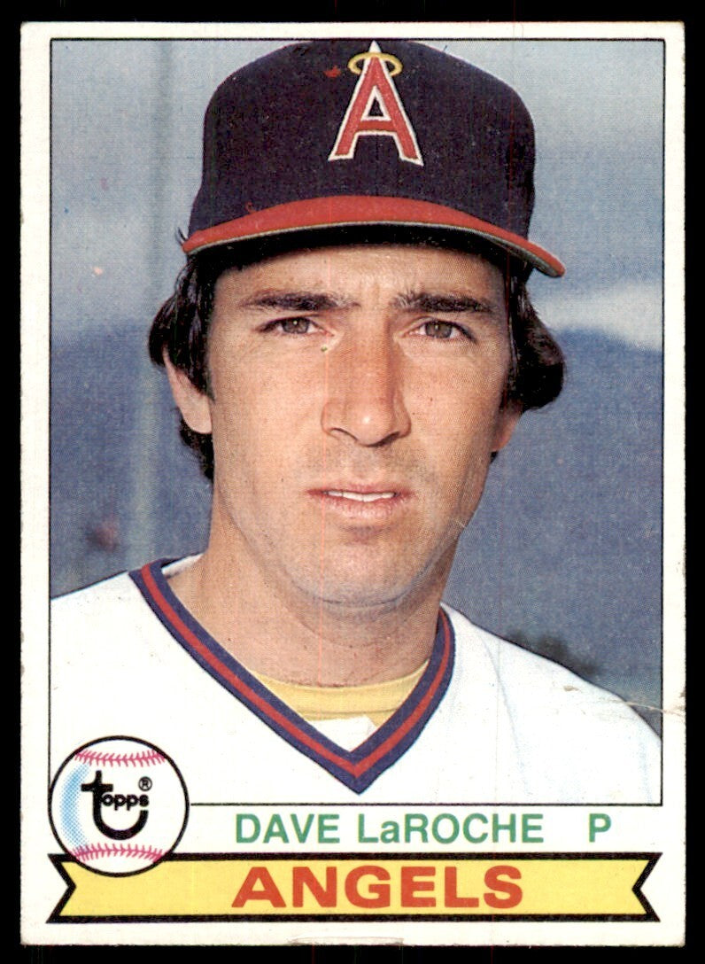 1979 Topps Baseball Card Dave LaRoche A California Angels #601