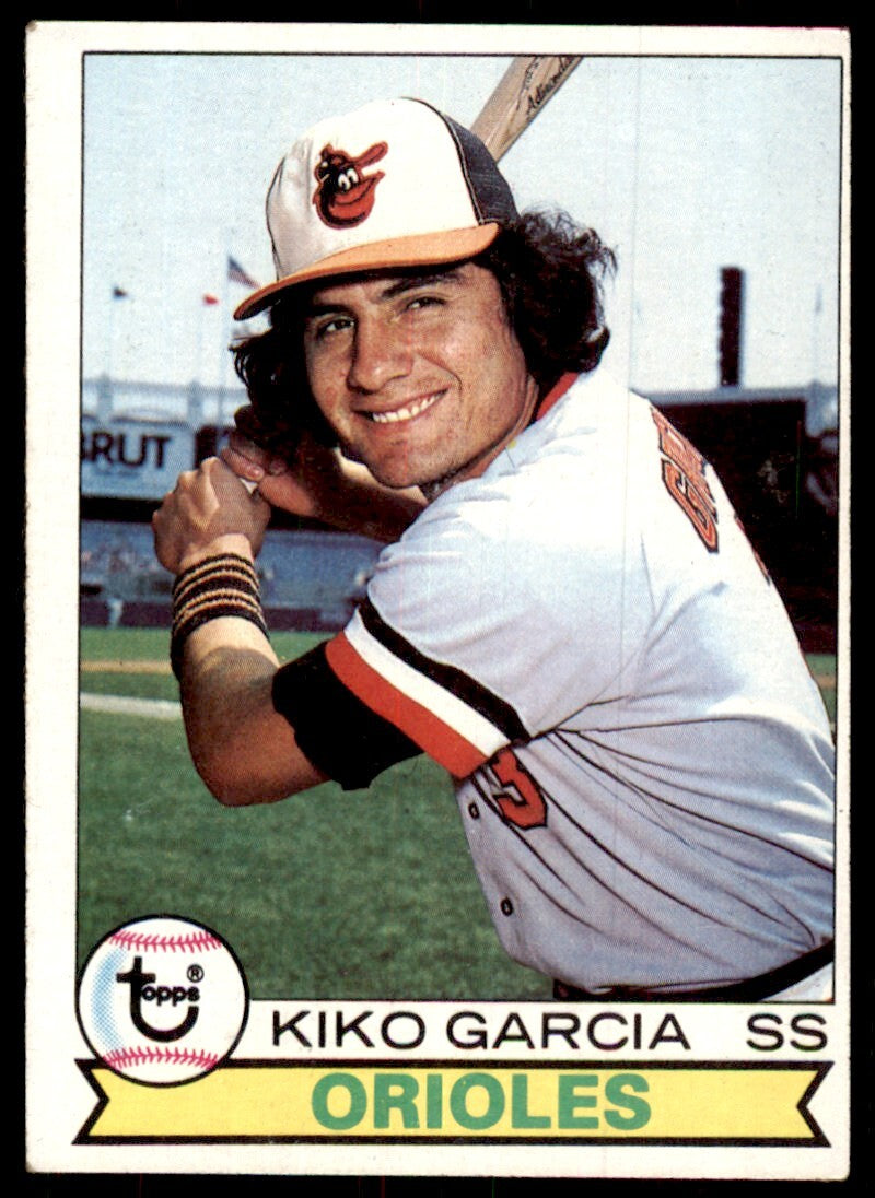 1979 Topps Baseball Card Kiko Garcia B Baltimore Orioles #543