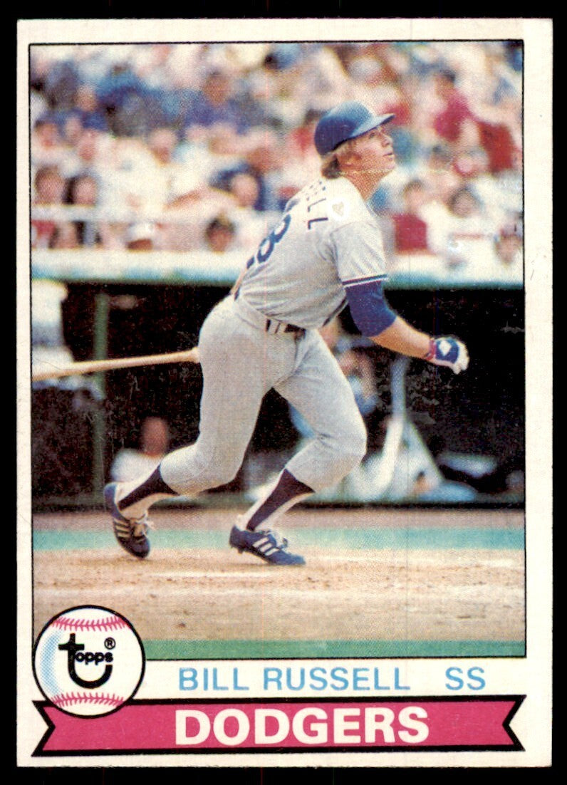 1979 Topps Baseball Card Bill Russell Los Angeles Dodgers #546