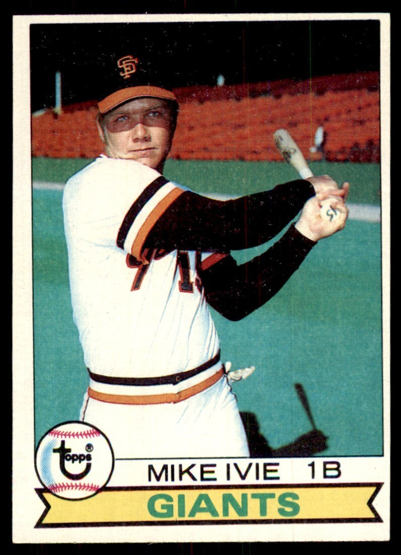 1979 Topps Baseball Card Mike Ivie G San Francisco Giants #538