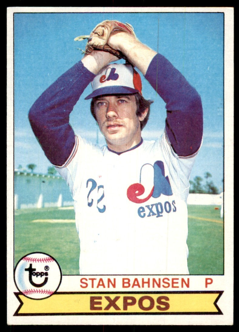 1979 Topps Baseball Card Stan Bahnsen A Montreal Expos #468