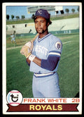 1979 Topps Baseball Card Frank White A Kansas City Royals #439