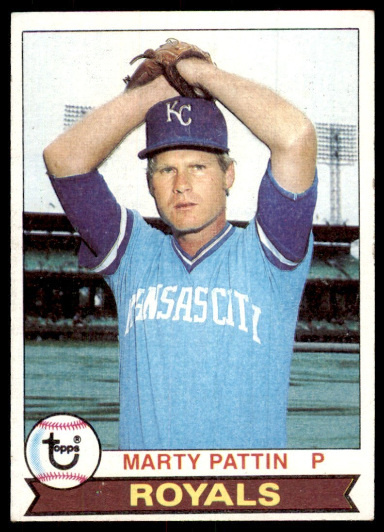 1979 Topps Baseball Card Marty Pattin Kansas City Royals #129