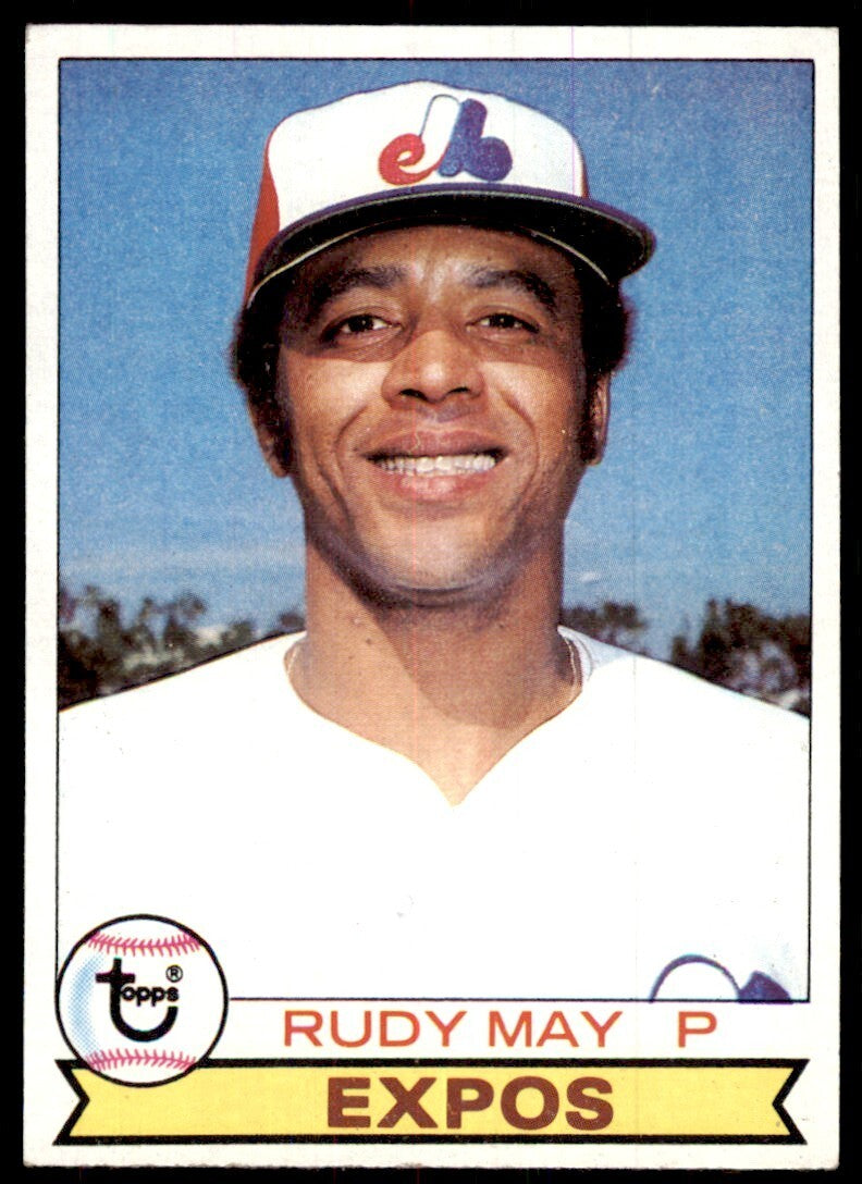 1979 Topps Baseball Card Rudy May F Montreal Expos #603