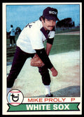 1979 Topps Baseball Card Mike Proly Rookie Chicago White Sox #514