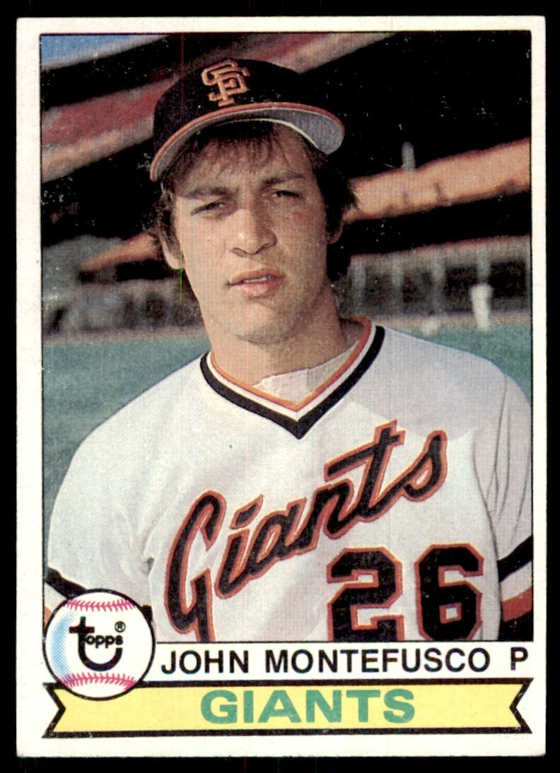 1979 Topps Baseball Card John Montefusco San Francisco Giants #560