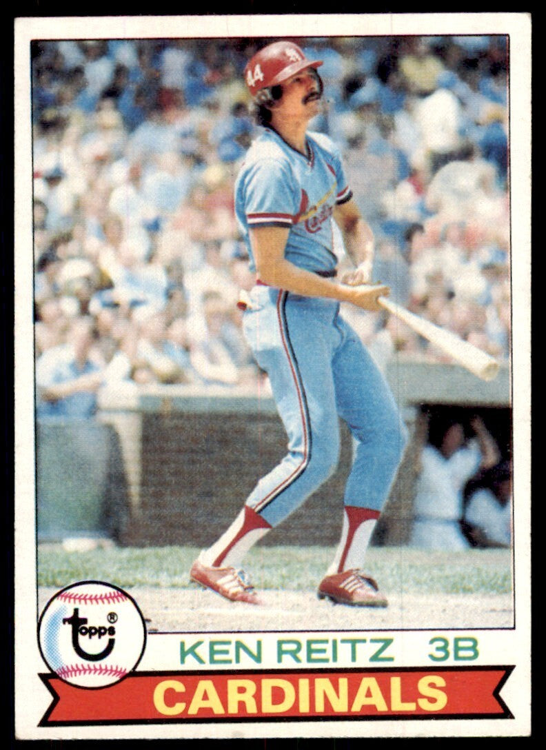 1979 Topps Baseball Card Ken Reitz C St. Louis Cardinals #587
