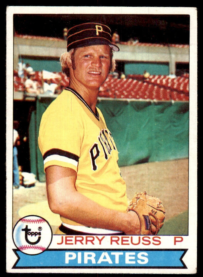 1979 Topps Baseball Card Jerry Reuss A Pittsburgh Pirates #536
