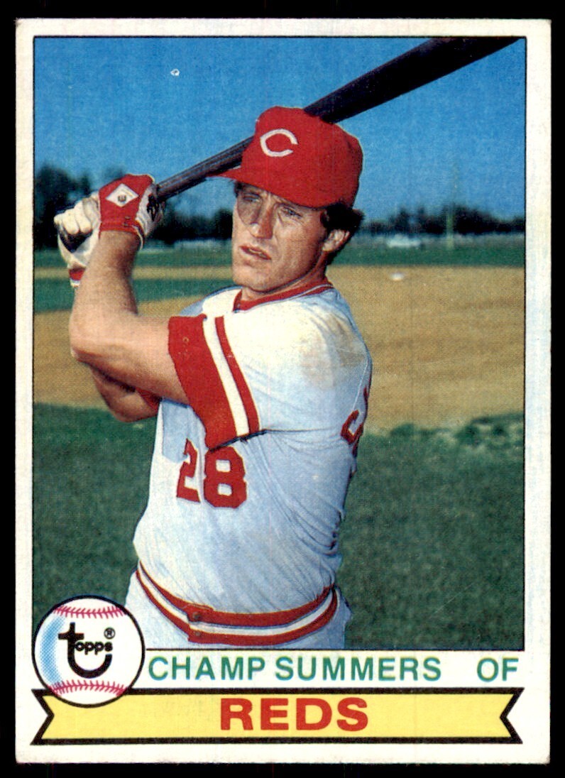 1979 Topps Baseball Card Champ Summers I Cincinnati Reds #516