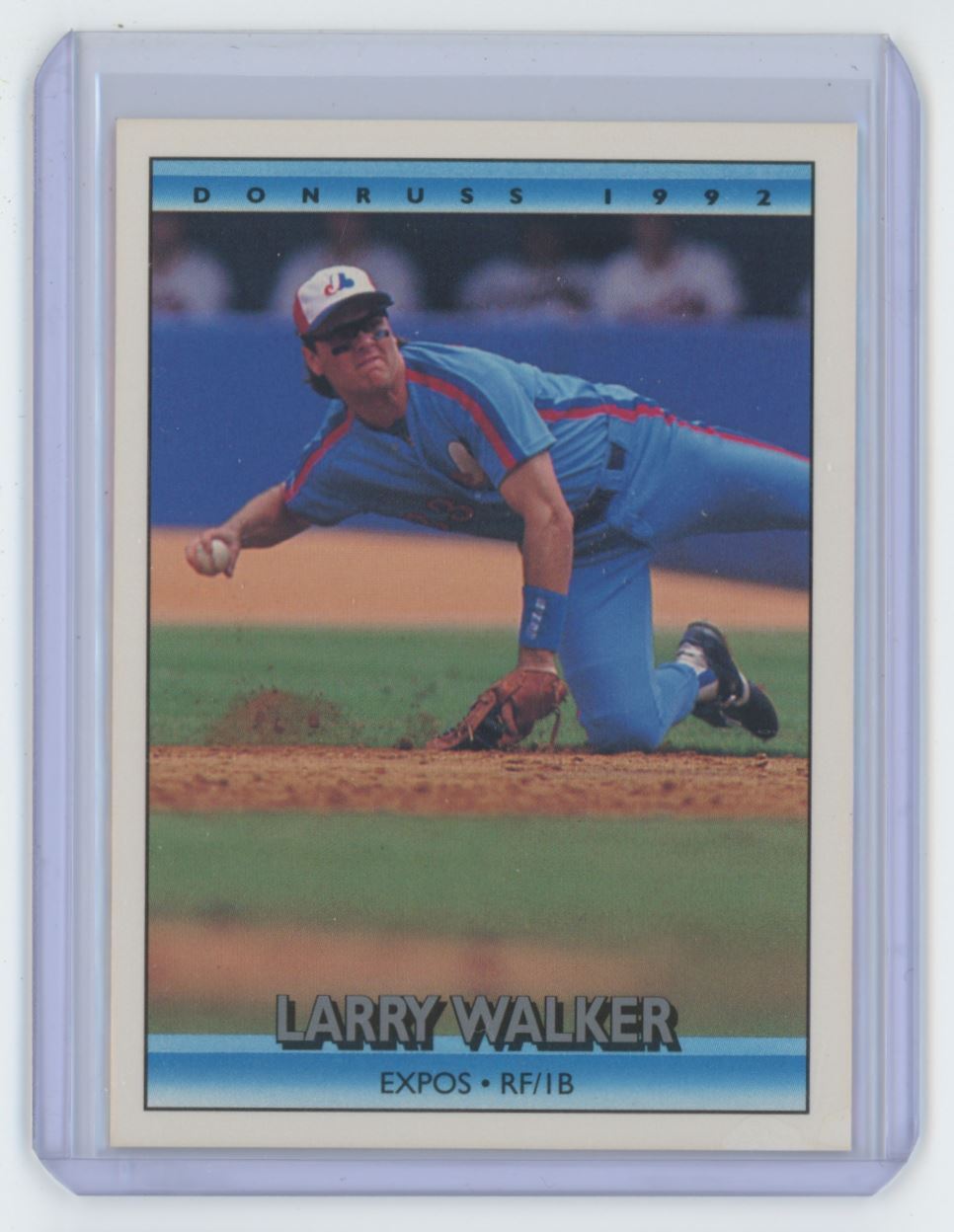 1992 Donruss Larry Walker Montreal Expos #259