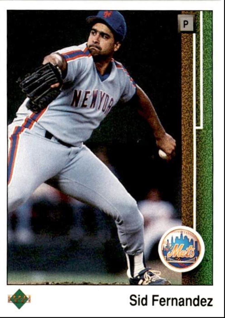 1989 Upper Deck Sid Fernandez .. New York Mets #168