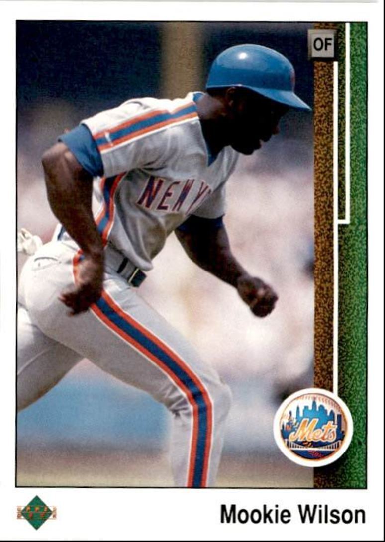 1989 Upper Deck Mookie Wilson `` New York Mets #199