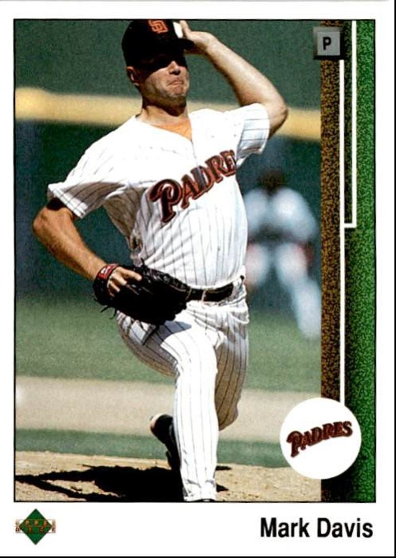 1989 Upper Deck Mark Davis San Diego Padres #268