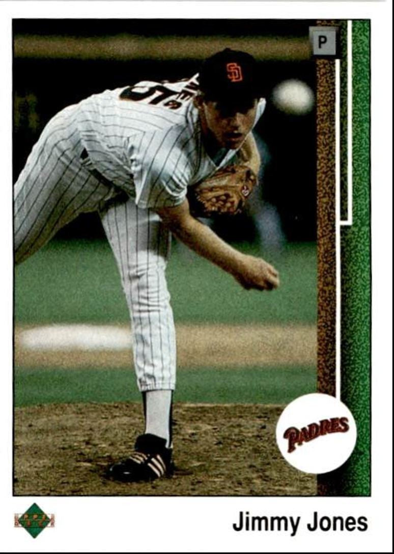 1989 Upper Deck Jimmy Jones San Diego Padres #286
