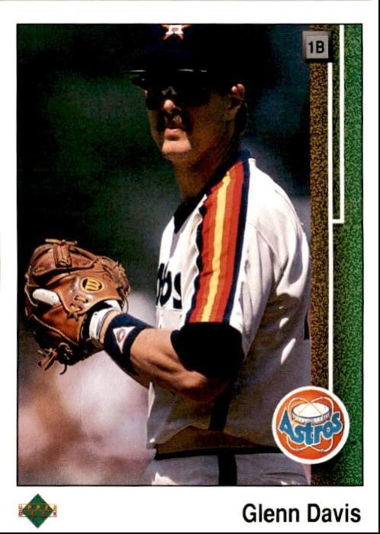 1989 Upper Deck Glenn Davis / Houston Astros #443