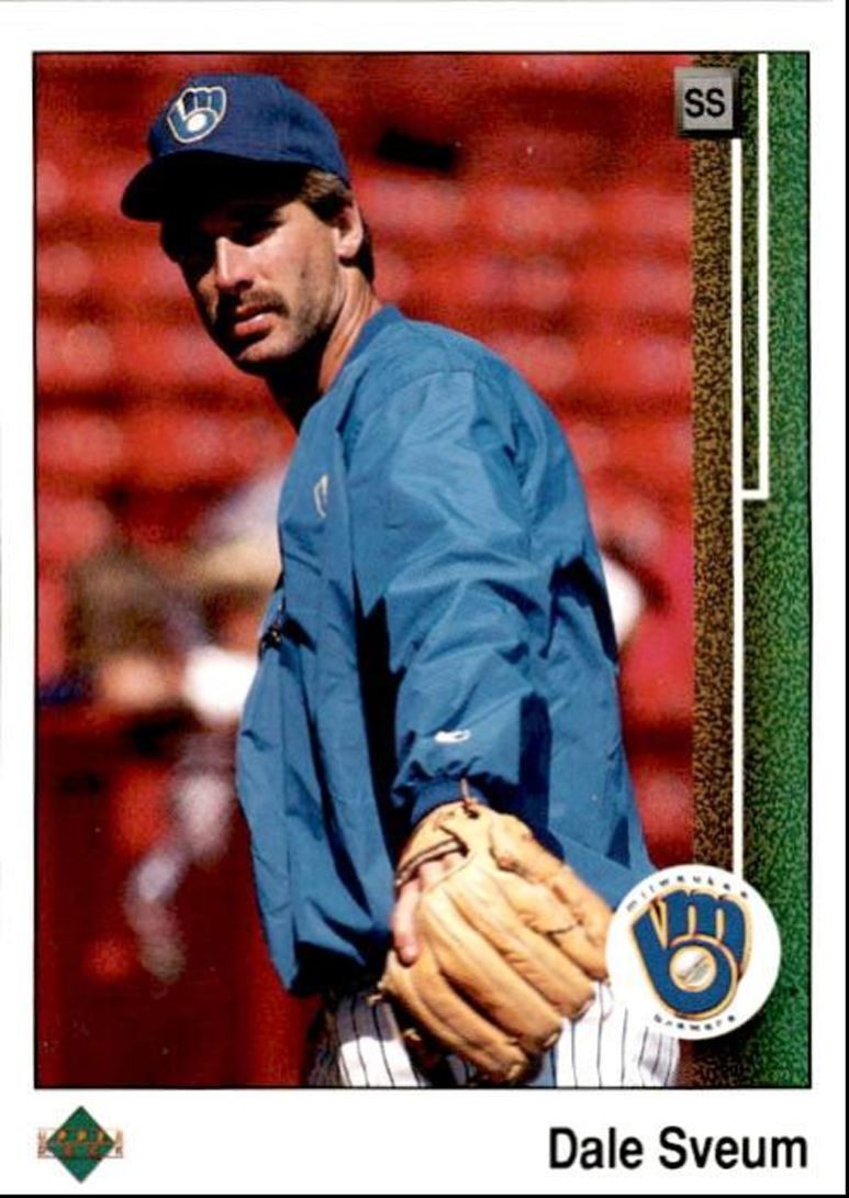 1989 Upper Deck Dale Sveum / Milwaukee Brewers #421