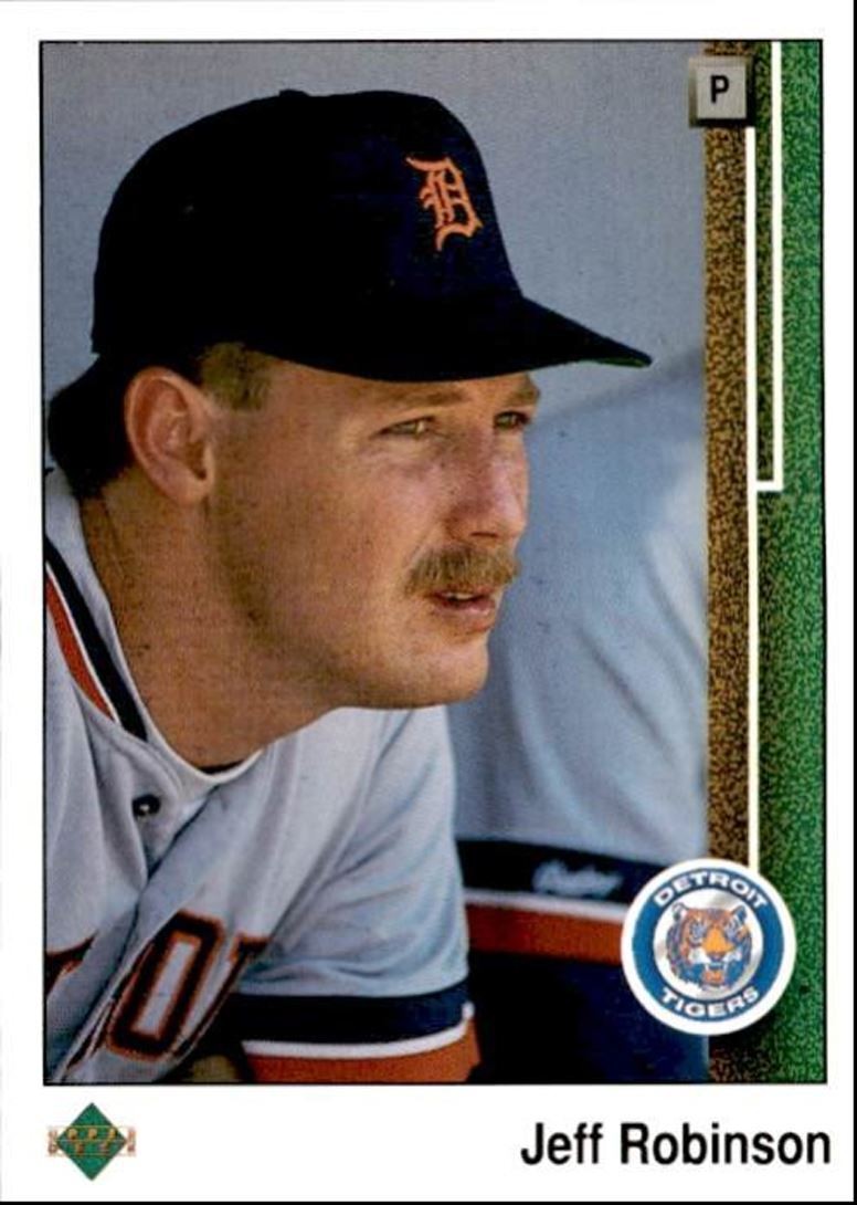 1989 Upper Deck Jeff Robinson Detroit Tigers #472