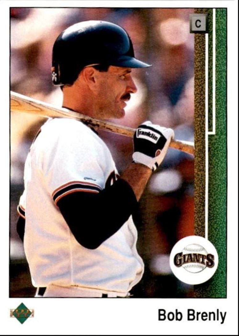 1989 Upper Deck Bob Brenly San Francisco Giants #479